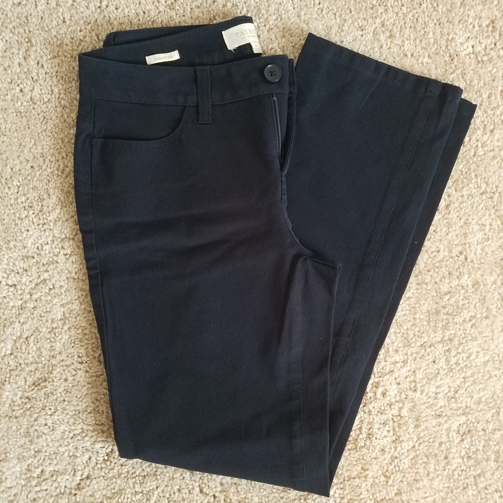 Talbots Navy Signature Dress Pants